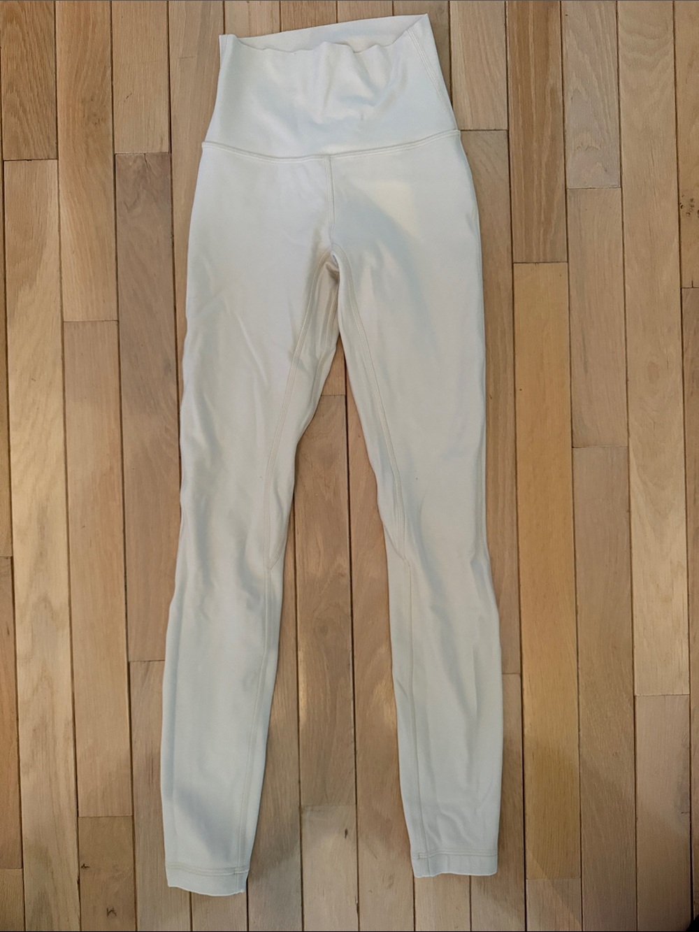 lululemon athletica Cream High-Waist Leggings